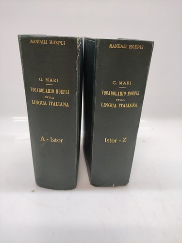 Vocabolario hoepli della - vocabolario,