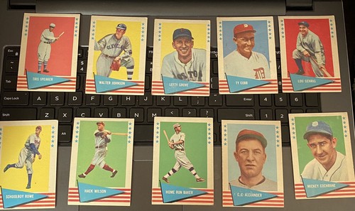 1961 fleer greats - fleer,