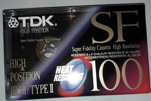 Cassetta audio tdk - cassetta,