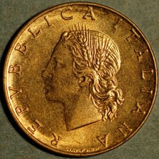 Italy 20 Lire 1976 KM# 97