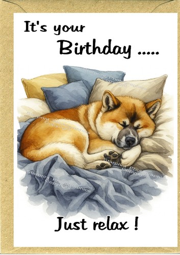 Biglietto compleanno cane - compleanno,