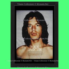 2000ca * Illustrazione Originale "Mick Jagger, ph. Andy Warhol" Cornice