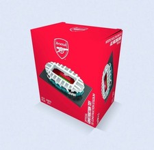 Arsenal FC Football Club Stadio di Costruzione 3D 1072 Pezzi BRXLZ Nuovo