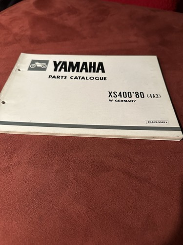 Yamaha 400 parts - xs, (4a3)