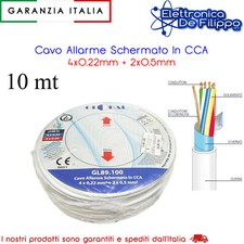 Cavo Allarme Schermato In CCA