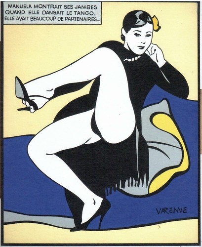 Carte postale manuela - carte, de