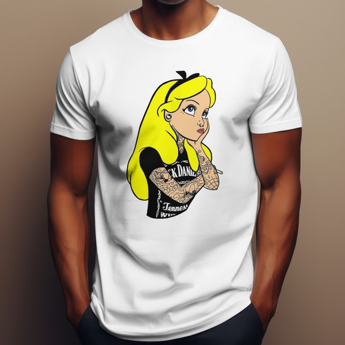 Shirt alice nel paese delle - t-shirt,