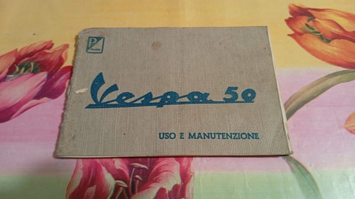Manuale uso manutenzione vespa - manuale,