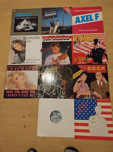 Sammlung von maxi 80er - maxi-lp´s,