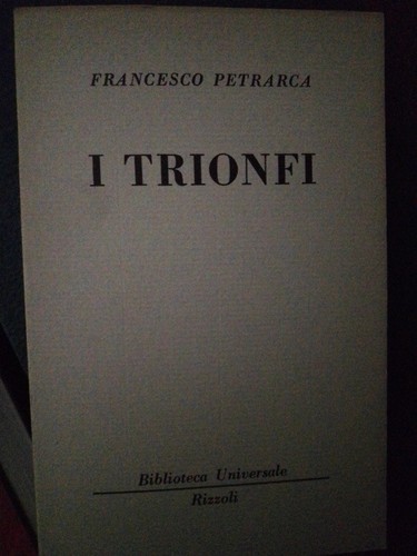 Trionfi francesco petrarca - francesco,