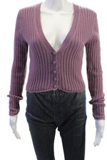Zara Unisex Cardigan Purple