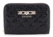 Portafoglio Guess Idra SLG Medium Zip Around Wallet M nero nuovo