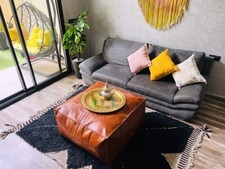 Pouf handmade retro - 30'',