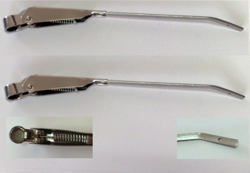 Coppia braccetti spazzola - -,