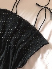 Top Sottogiacca Velato Nero