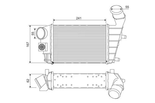 Radiatore intercooler 817862