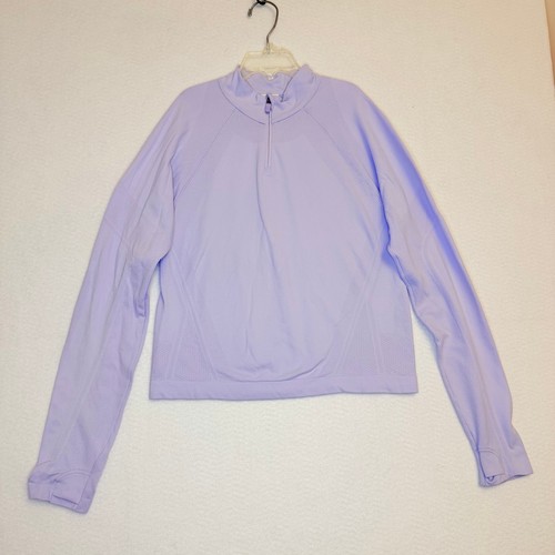 Top mezza zip senza - , cuciture