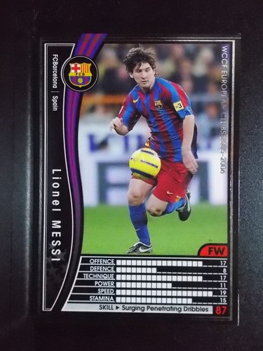 Panini wccf lionel messi - panini,