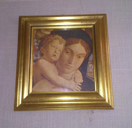 Quadro madonna col bambino - quadro, "la