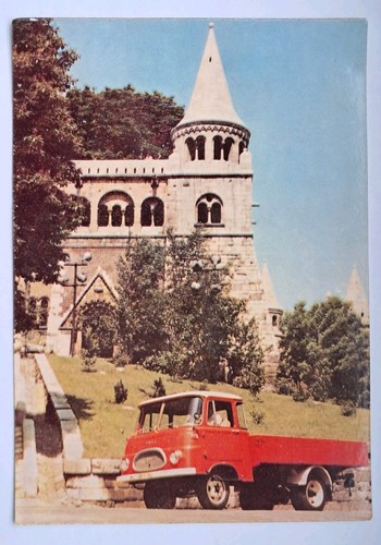 Robur carro pianale cartolina - robur,