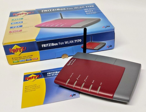 Fritz box 7170 router - box, fritz!