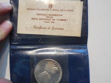 medaglia in argento festa