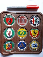 Set scudetti ferrari lancia - set, 9