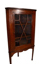 antica angoliera stile Luigi XVI epoca '800 in mogano