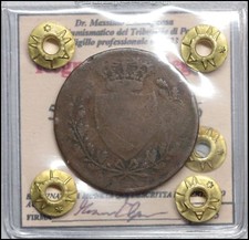 Regno di Sardegna Carlo Felice 5 Centesimi 1826 Torino Monete stati preunitari
