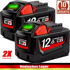 2x Batteria 12Ah per Milwaukee