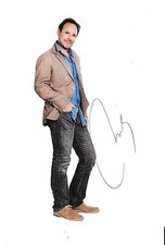 Autographe sur photo : 18,5 x