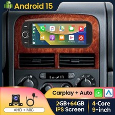 6.86 "Android 15 Autoradio Apple CarPlay BT GPS per Jeep Grand Cherokee II WJ / WG