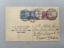 Intero postale italia - a),