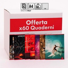 x60pz Quaderni Quaderno Pigna