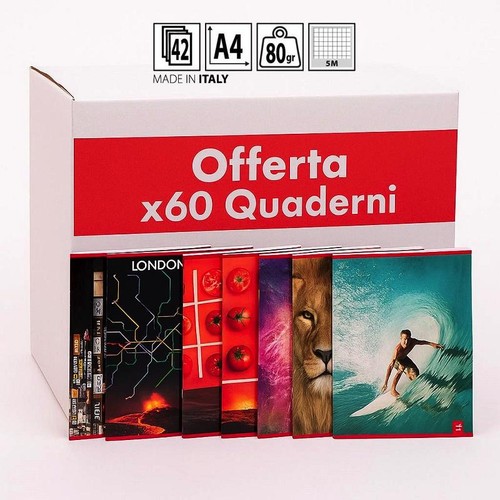 X60pz quaderni quaderno pigna - quaderni,