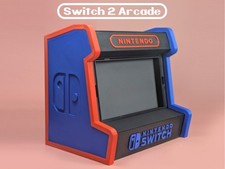 Mini Cabinet Arcade supporto per Nintendo Switch Stampa 3D stile retro