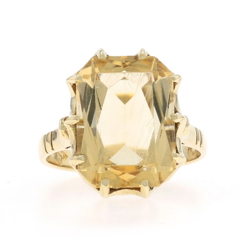 Anello solitario cocktail - , h