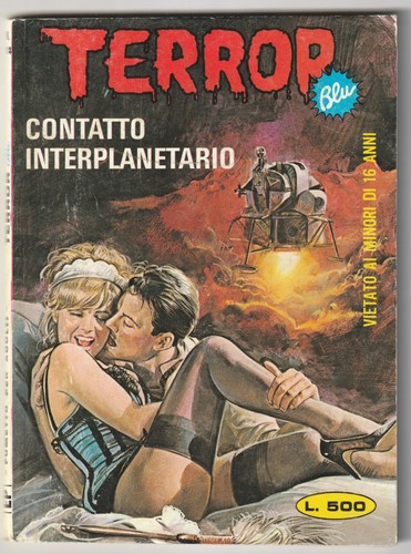 Terror blu 104 - ✪, contatto