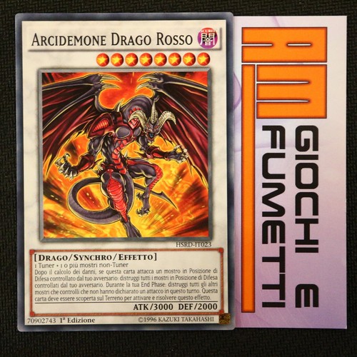 Arcidemone drago rosso - rosso, in