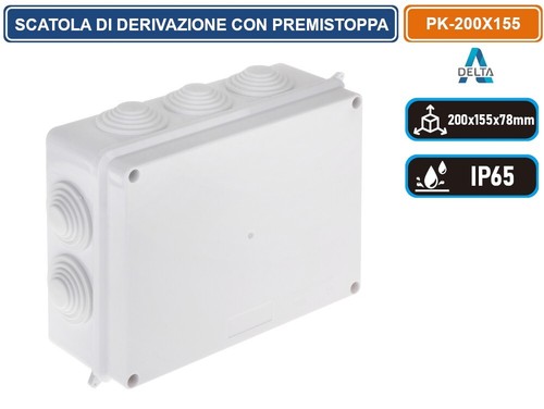 Scatola stagna derivazione - scatola,