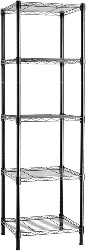 Shelf tower adjustable - 5-shelf,