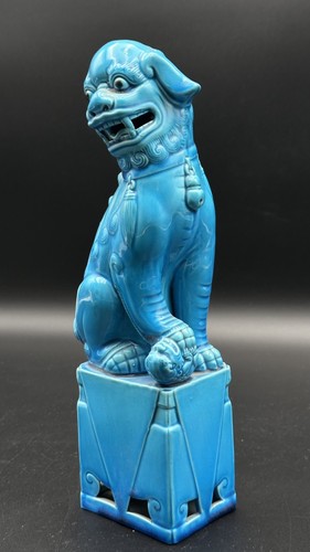 Statuetta cane foo ceramica - statuetta,