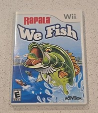 Rapala: We Fish (Nintendo Wii, 2009) Ottimo CIB testato spedizione gratuita 