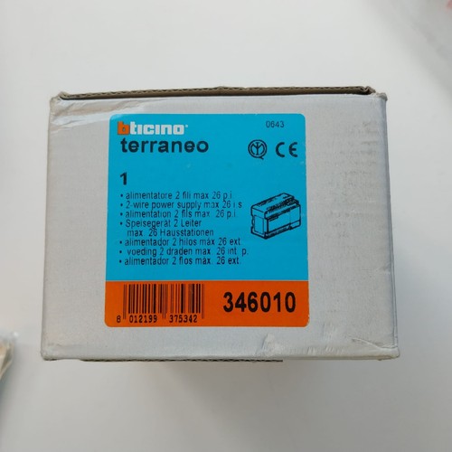 Bticino 346010 alimentatore - bticino,