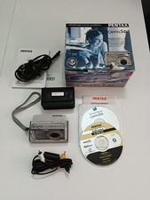 PENTAX Optio S5i Fotocamera 5.0MP Pari Al Nuovo Funzionante.