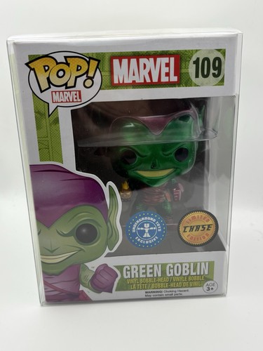 Funko pop marvel green - marvel, goblin