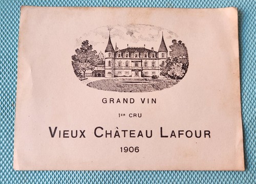 Vieux chateau lafour 1906 - vieux,