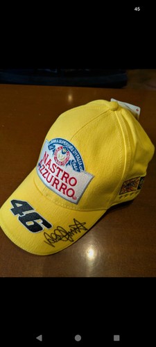 Cappello autografato valentino - autografato,