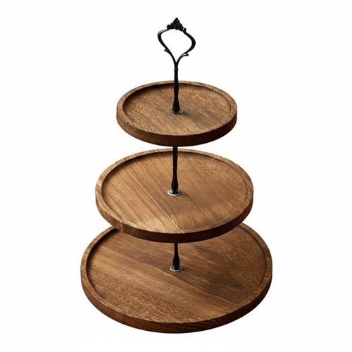 Alzatina legno 2 livelli - alzatina,