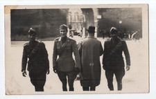 Foto WW2 Fascisti divisa in Roma 23-03-1941 milizia militari posano